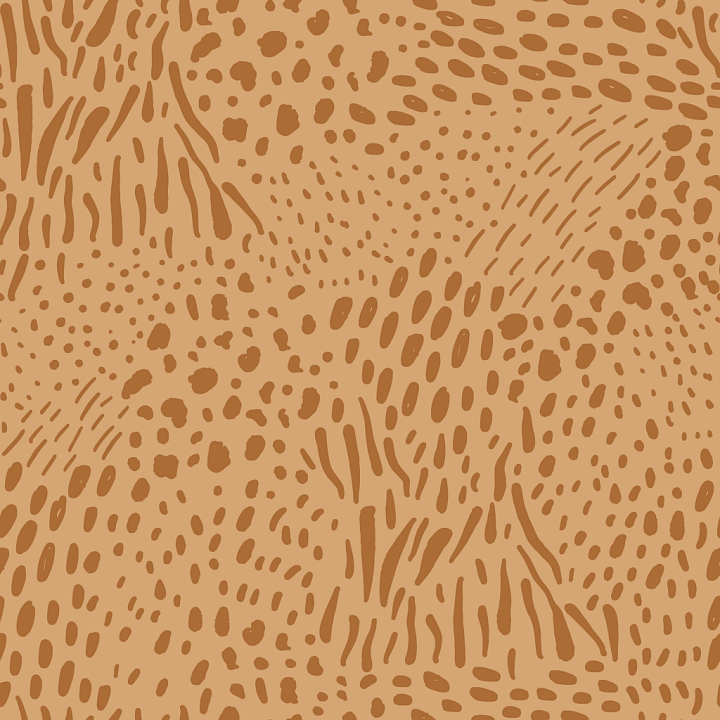 Featuring Warm Brown Leopard Print Pattern seamless PBR texture preview