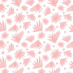 Pattern Bundle - Seamless 3D Floral Pattern PBR Texture with Soft Pink Hand-Drawn Motifs texture preview