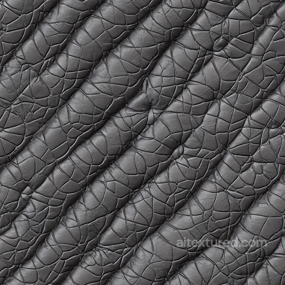 cracked black leather PBR texture with deep wrinkles Leather texture preview