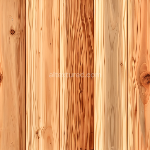 Preview — Seamless 3D Pine Wood PBR Texture with Natural Knots and Grain Patterns