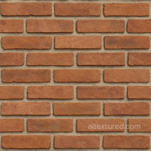 Thin Brick Veneer Panels seamless Brick PBR texture