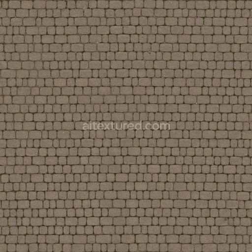 Sidewalk Pathway Cobblestone — Pavement Sidewalk Pathway Pathway Cobblestone Stone — PBR seamless 3D texture