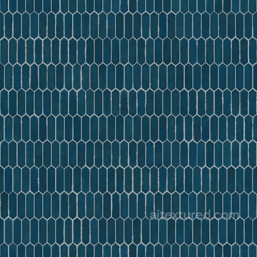 Vertically Elongated Diamond Ceramic Tiles | Free PBR seamless Tile PBR texture