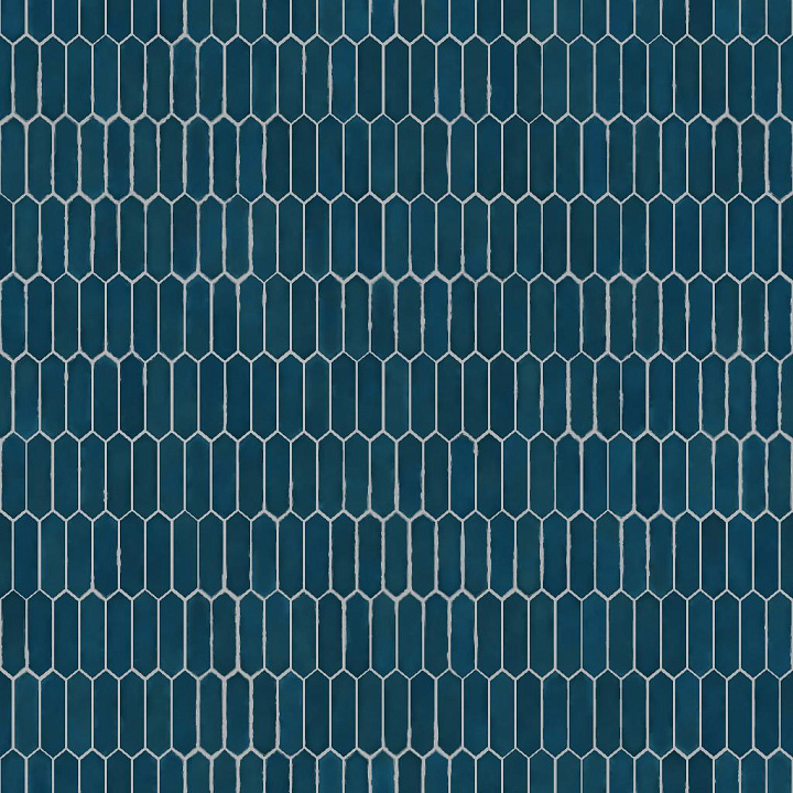 Vertically Elongated Diamond Ceramic Tiles seamless PBR texture preview