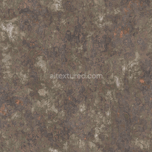Metal Seamless Pbr Texture Rusty Gritty Weathered Dark Industrial Tileable