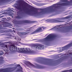seamless Seamless 3D PBR Texture of Stylized Purple Liquid Water with Smooth Waves and Glossy Surface texture 8k free download PBR