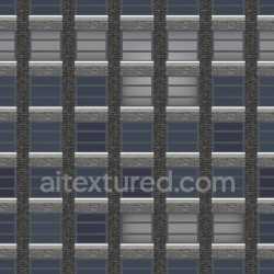 seamless Facade Building Urban Modern Seamless Pbr Texture Tileable Architectural Gray texture 8k free download PBR