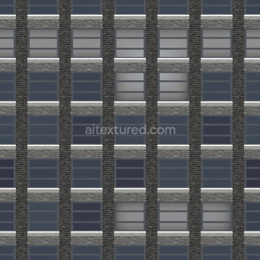 Facade Building Urban Modern Seamless Pbr Texture Tileable Architectural Gray