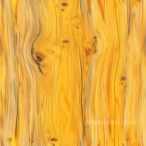 Golden Pine Wood Planks Texture with Detailed Grain and Knots seamless Wood PBR texture