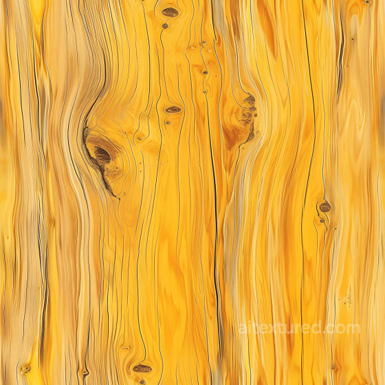 Golden Pine Wood Planks Texture with Detailed Grain and Knots Wood texture preview