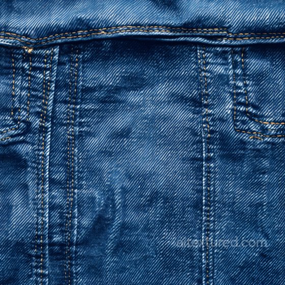 Cracked Denim PBR Texture with Faded Blue and Stitch Detailing Denim jeans texture preview