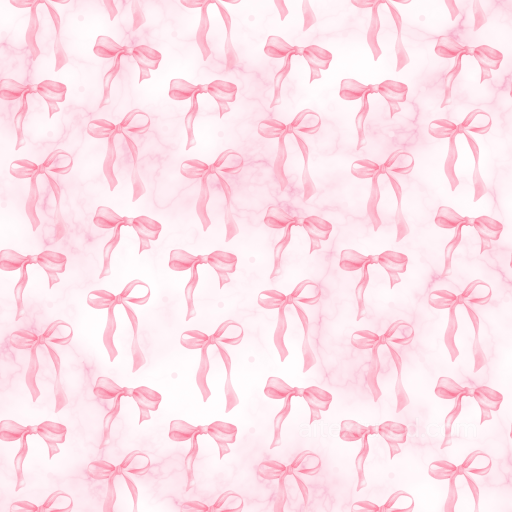 Baby Girl Texture of Soft Pink Ribbon Pattern on Pastel Marble Background seamless Baby girl  PBR texture