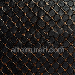 seamless Seamless 3D reptilian black scaled skin PBR texture with glossy reptile scale detail texture 8k free download PBR