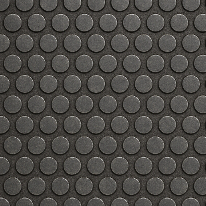 Industrial Anti Fatigue Mat Coins seamless PBR texture preview