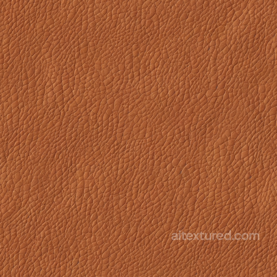 Pebbled Brown Leather PBR Texture with Natural Grain Detail Leather texture preview