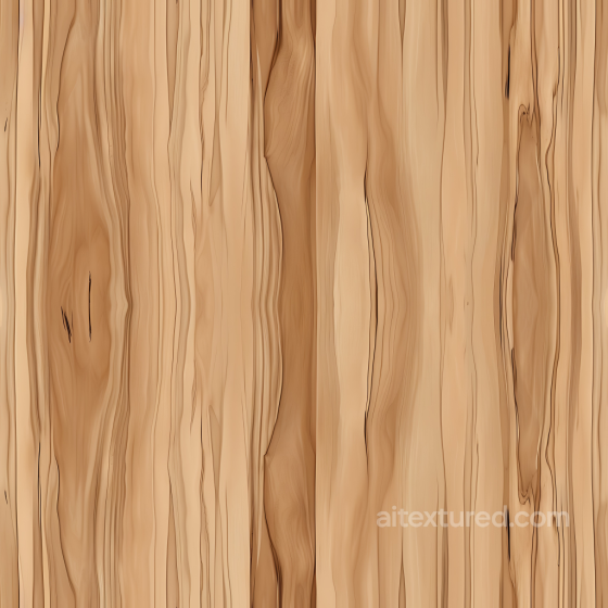Light Beech Wood Planks PBR Texture with Fine Grain and Subtle Knots Wood texture preview