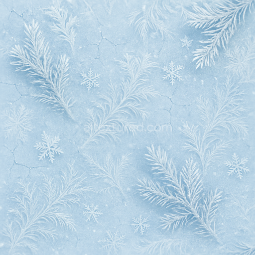 Seamless 3d texture pbr 8k frosty blue cracked ice winter pine frost patterns