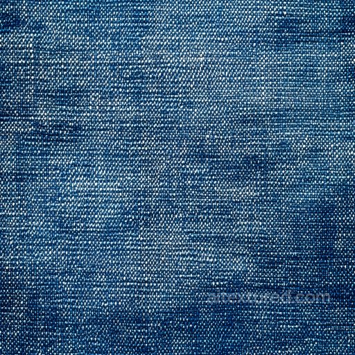 Cracked Denim Fabric PBR Texture with Worn Blue Weave Pattern seamless Denim jeans PBR texture