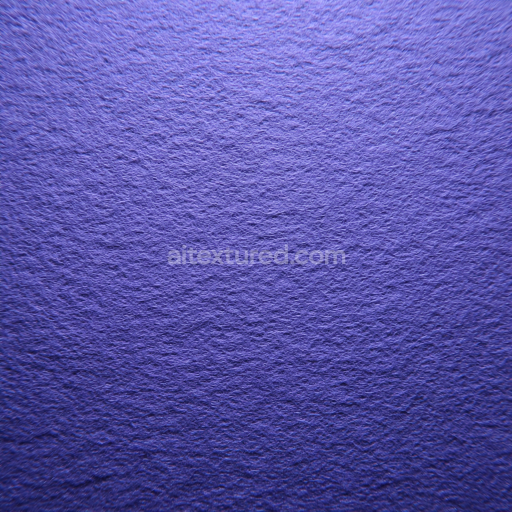 Seamless 3D Felt PBR Texture Featuring Dense Violet Fibers and Soft Matted Surface