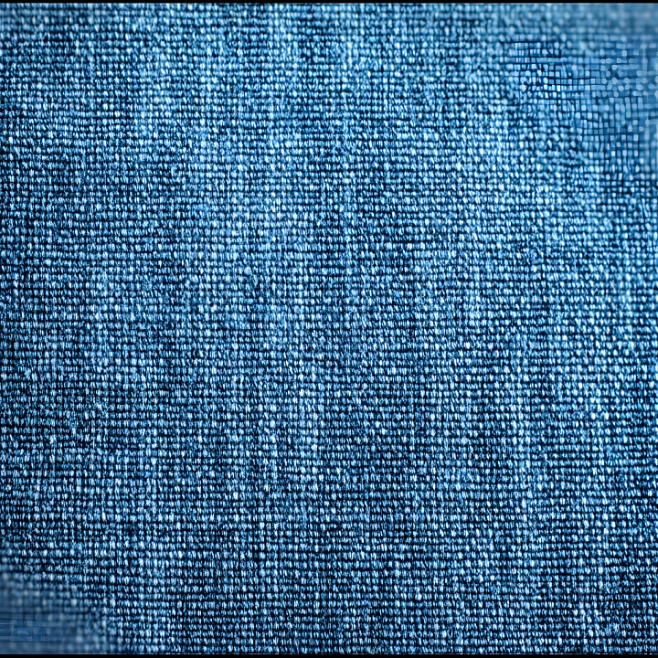 Cracked Denim Fabric with Worn Holes and Frayed Edges seamless PBR texture preview