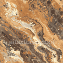 seamless Seamless 3D PBR Caramel and Bronze Marble Texture with Fluid Swirl Patterns texture 8k free download PBR