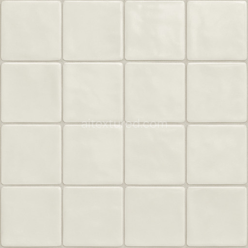 Clean Glazed Ceramic Tile Texture Seamless 1024X1024