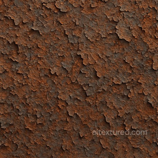 Flaky Corroded Steel Seamless Texture seamless Rust PBR texture