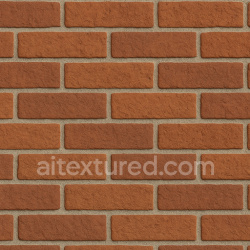 seamless Red Clay Bricks Running Bond Light Mortar texture 1024x1024 free download PBR