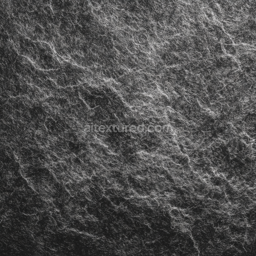 Seamless 3D Felt PBR Texture Featuring Dense Dark Gray Wool Fibers with Fuzzy Surface