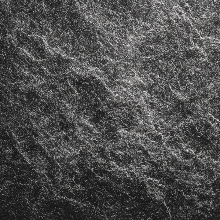 Felt Featuring Dense Dark Gray Wool Fibers with Fuzzy Surface seamless PBR texture preview