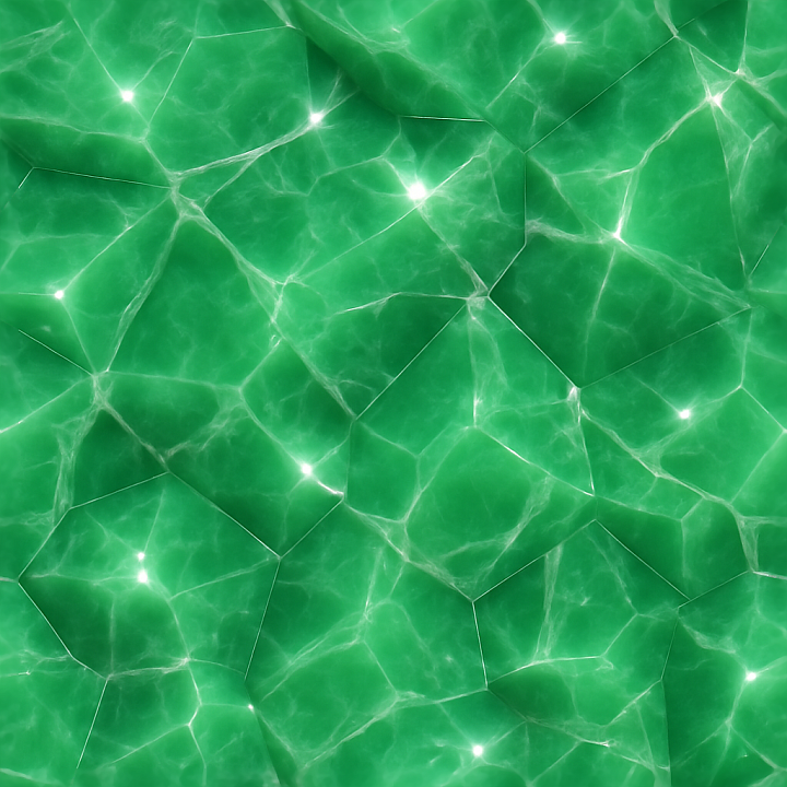 Jade Polished Crystal Vein With Glossy Finish And Light Dispersion Spar… seamless PBR texture preview