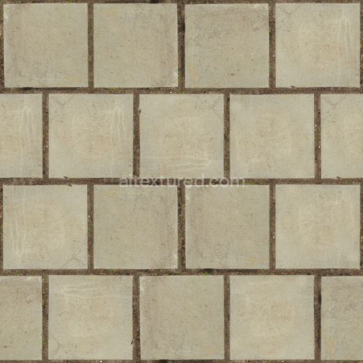 Paving Stone Tile Seamless Pbr Texture Surface