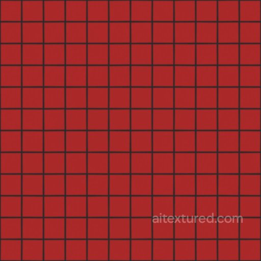 Small Red Tile Texture | Free PBR texture preview