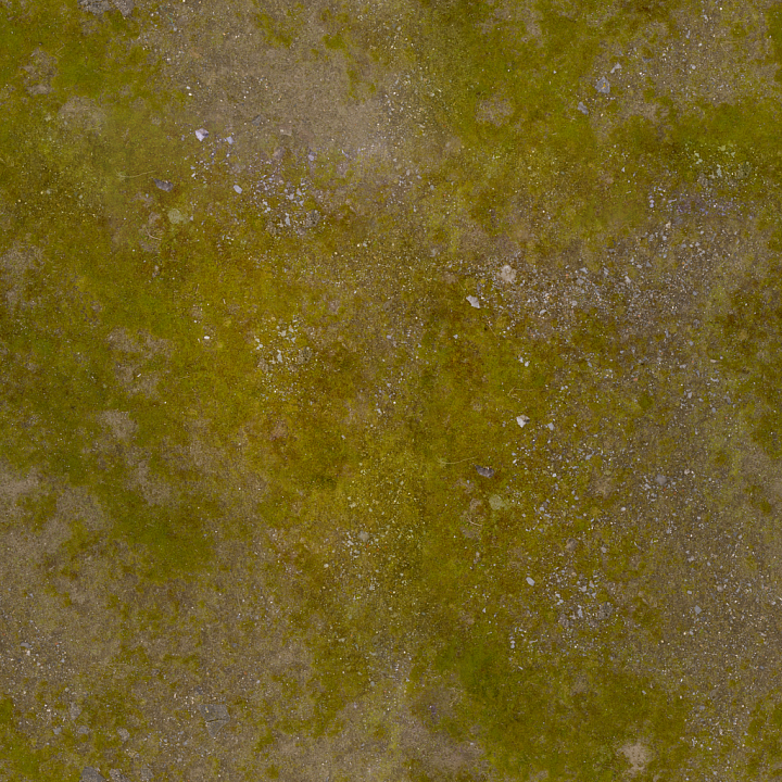 Aerial Grass Rock seamless PBR texture preview
