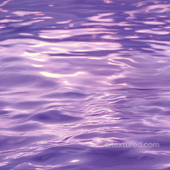 Stylized Purple Water Surface Seamless Texture with Subtle Ripples Water texture preview