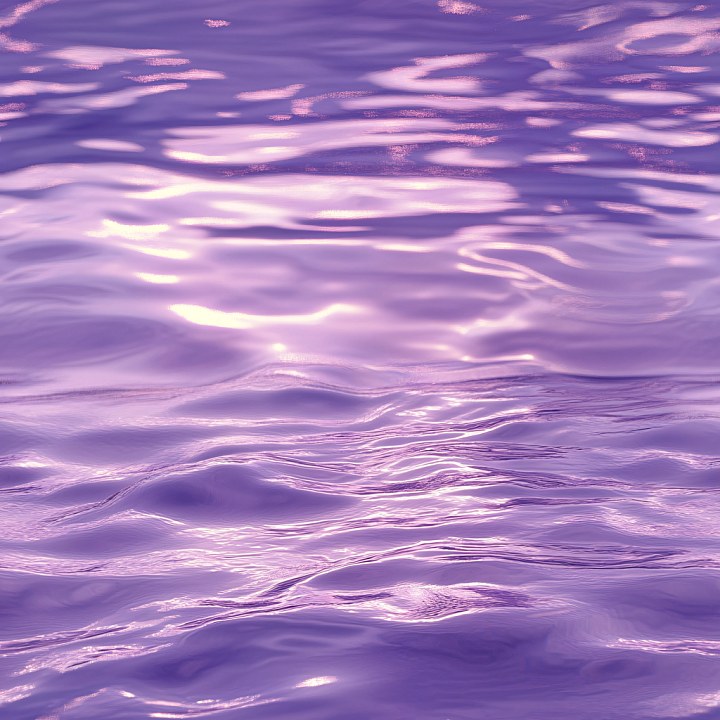 Stylized Purple Water Surface with Subtle Ripples seamless PBR texture preview