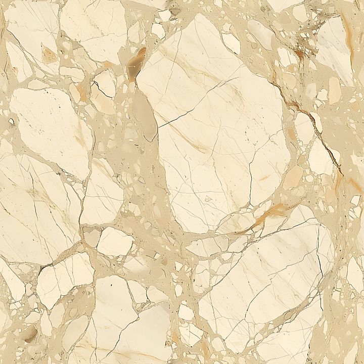 Crema Valencia Natural Beige Marble with Chunky Vein Pattern seamless PBR texture preview