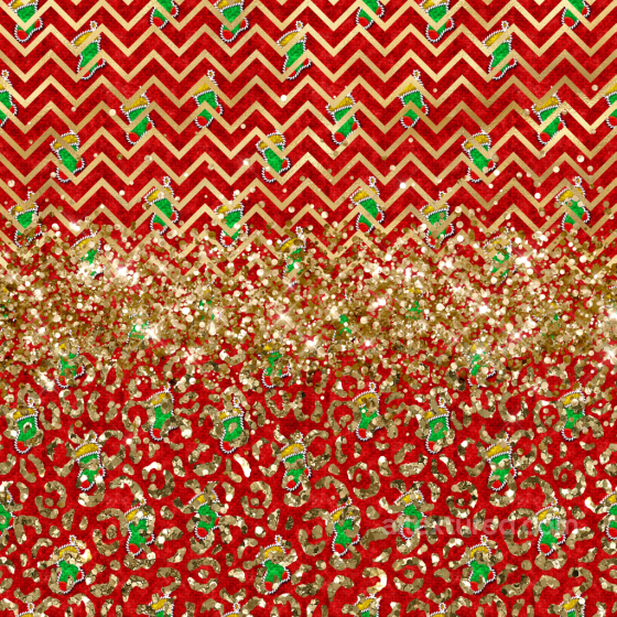 Christmas Glitter Texture Featuring Red Chevron and Gold Confetti Christmas glitter texture preview