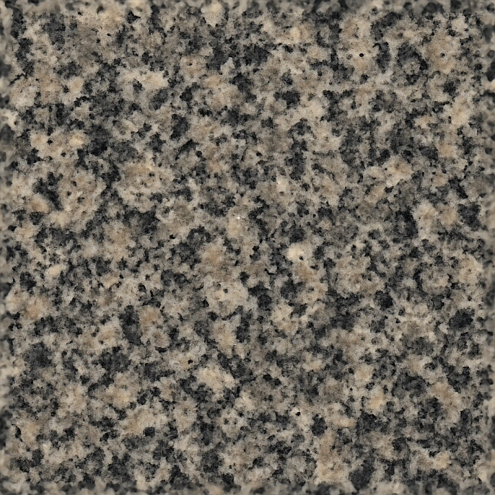 Granite Countertop With Polished Granite Shine And Granite Ref… seamless PBR texture preview