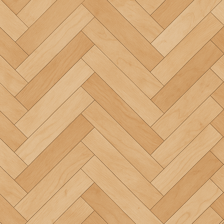 Detailed Maple Parquet Wood seamless PBR texture preview