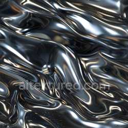 seamless Seamless 3D PBR Texture of Glossy Black Fluid-Like Surface with Reflective Highlights texture 8k free download PBR