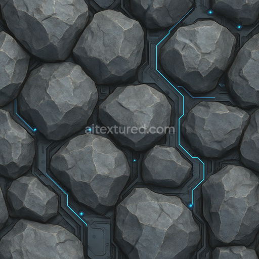 Preview — Futuristic Boulder Seamless Texture Preview — Futuristic Boulder Seamless Texture