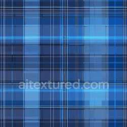 seamless Seamless Blue Plaid 3D PBR Fabric Texture with Subtle Weave Detail texture 8k free download PBR