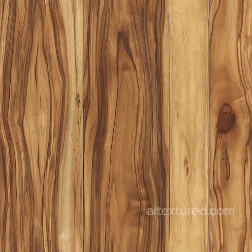 Olive Wood Planks PBR Texture with Natural Grain and Knots seamless Wood PBR texture