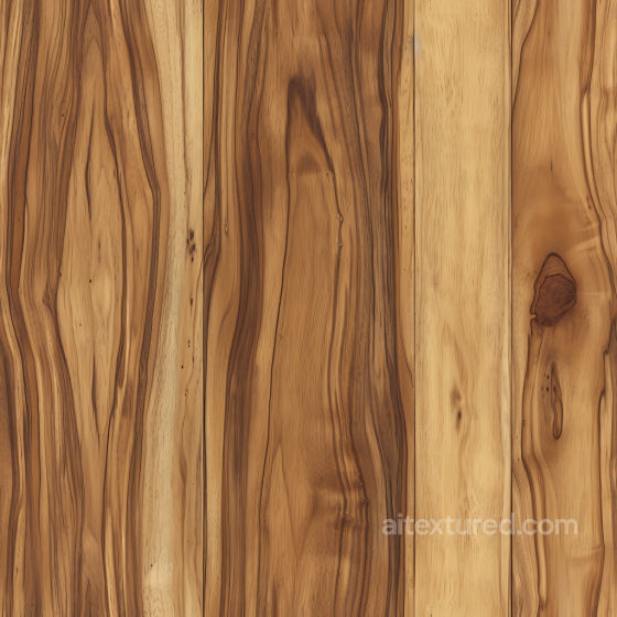 Olive Wood Planks PBR Texture with Natural Grain and Knots Wood texture preview