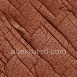 seamless Seamless 3D Wrinkled Brown Leather PBR Texture with Deep Creases and Fine Grain texture 8k free download PBR