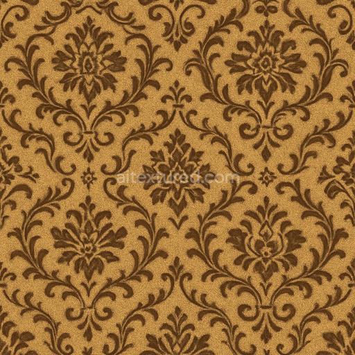 Ornate Patterned Carpet Texture Seamless 1024X1024