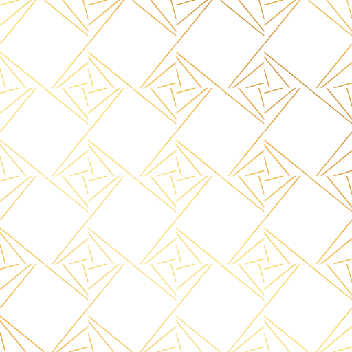 Seamless 3D PBR White & Gold Geometric Line Pattern Texture