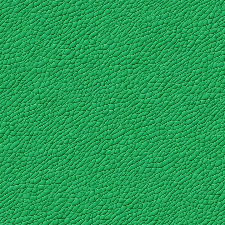 Green Pebbled Grain Leather with Fine Wrinkles seamless PBR texture preview