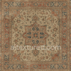 seamless Worn Oriental Carpet Texture Seamless 1024X1024 texture 1024x1024 free download PBR
